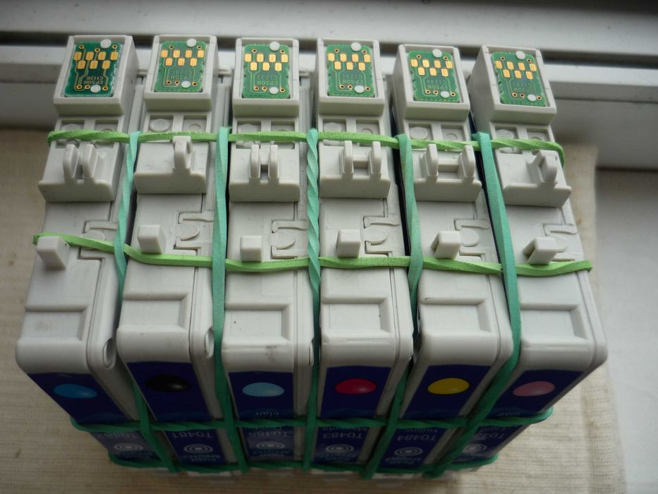 Картридж струйного принтера Epson Т0481 Т0482 Т0483 Т0484 Т0485 Т0486