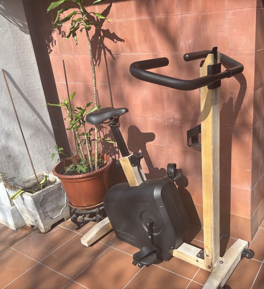 Wood-bike em bom estado