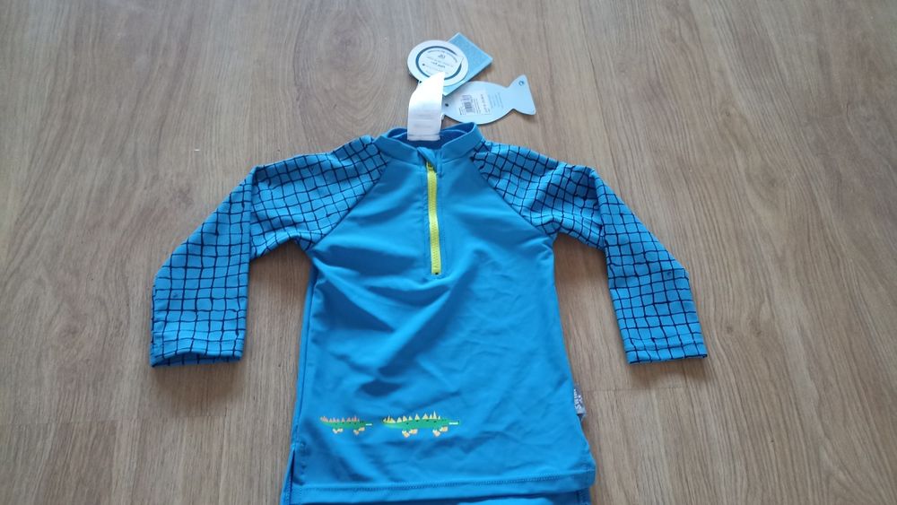 Nowa koszulka do wody z długim rękawem Sterntaler rozmiar 74/80