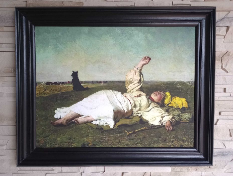 Obraz na płótnie - Babie lato, Józef Chełmoński, 1875