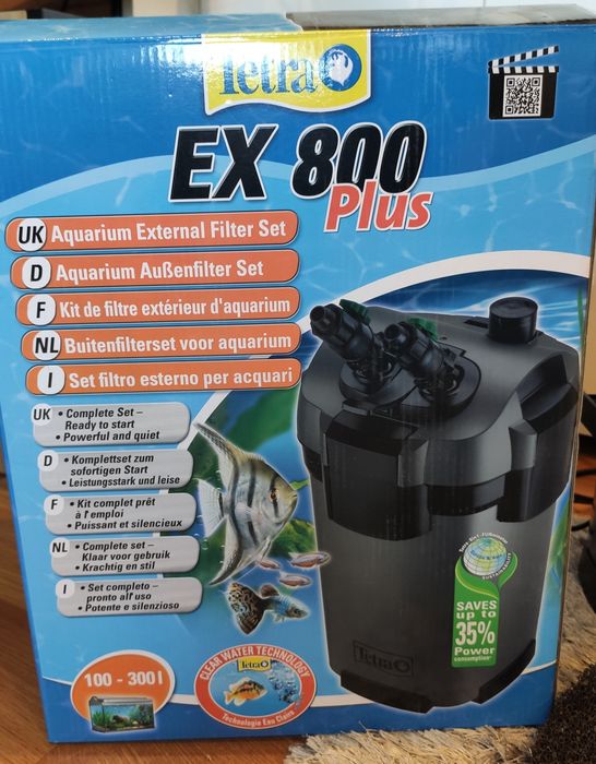 Filtr Tetra EX 800 PLUS Zewnętrzny Kubełkowy