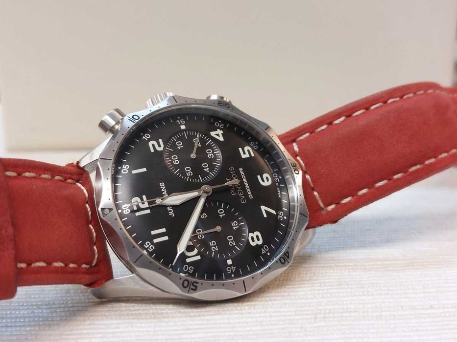 ZEGAREK MĘSKI Junghans Meister Pilot Chrono Event 2015 Limited Edition