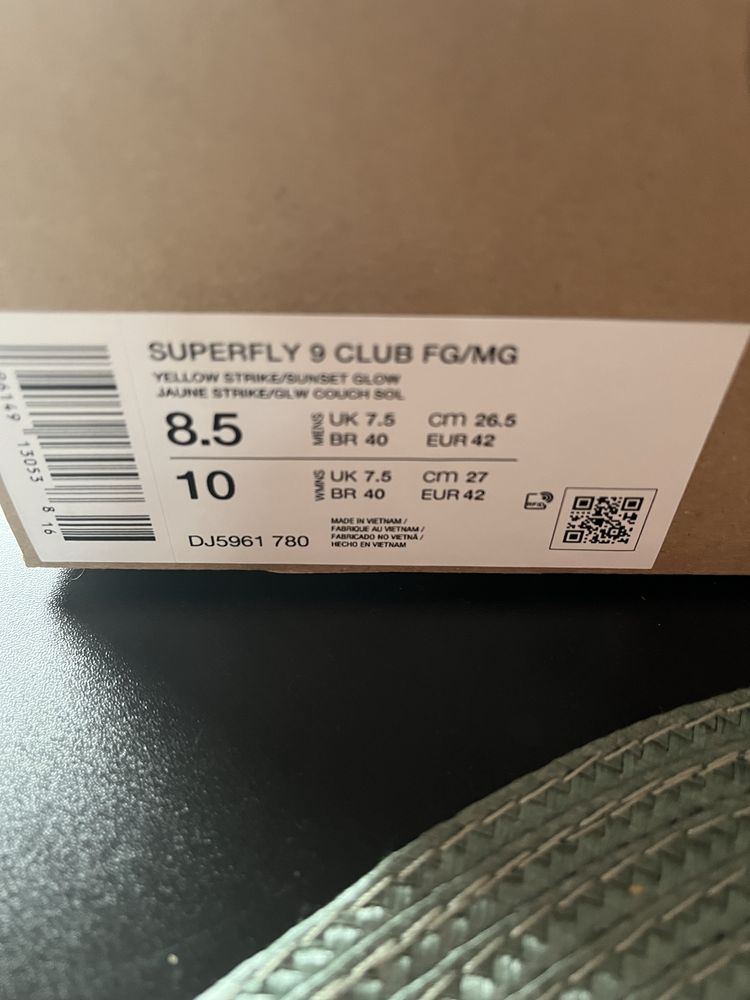 NOWE Korki Nike Superfly 9 Club 42