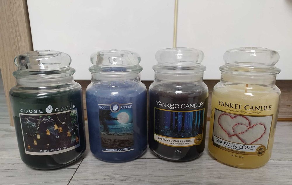 Nowe świece Goose Creek, Yankee Candle, Village Candle unikaty