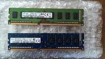 4 GB DDR3 Samsung 2GB SKhynix 2GB