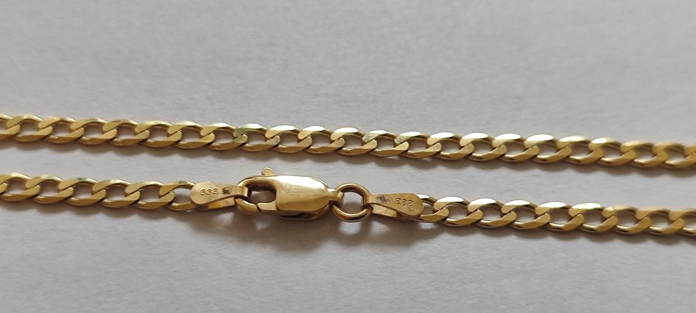 Złoty łańcuszek pancerka 333