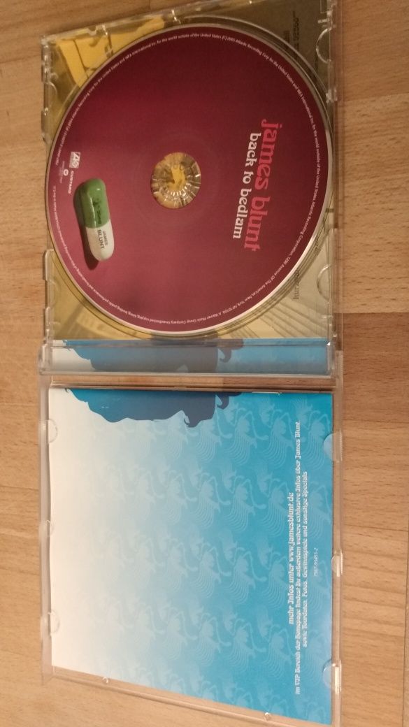 James Blunt - Back to Bedlam CD