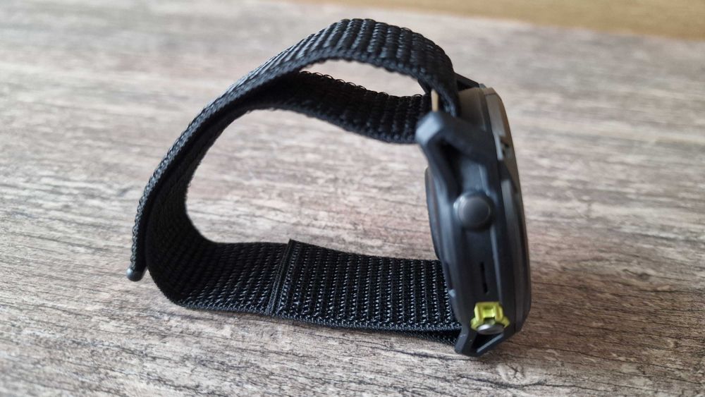 Nylonowy pasek 26 mm do zegarka smartwatch czarny Łódź Nowosolna