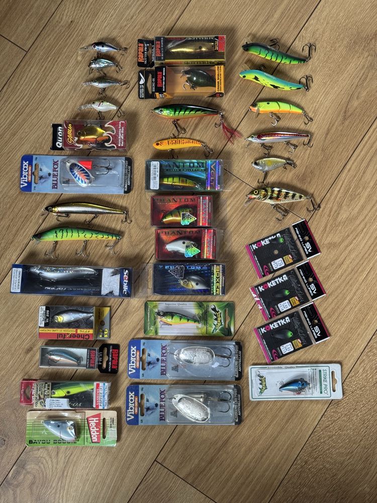 Розпродаж воблерів: Rapala, Kosadaka, Yo-Zuri, TsuYoki