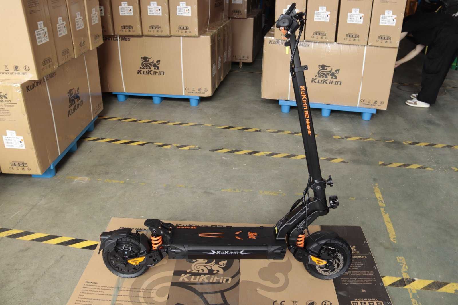 WARSZAWA Hulajnoga Elektryczna KuKirin G2 Master GWAR 2000W 20,8Ah