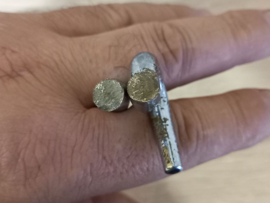 Крючок корабельный - шарнирный -поворотный Бронза ВМФ Раритет Винтаж