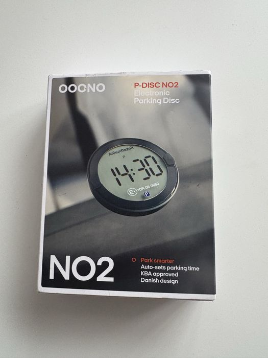 OOONO P-DISC NO2 – elektroniczna tarcza parkingowa
