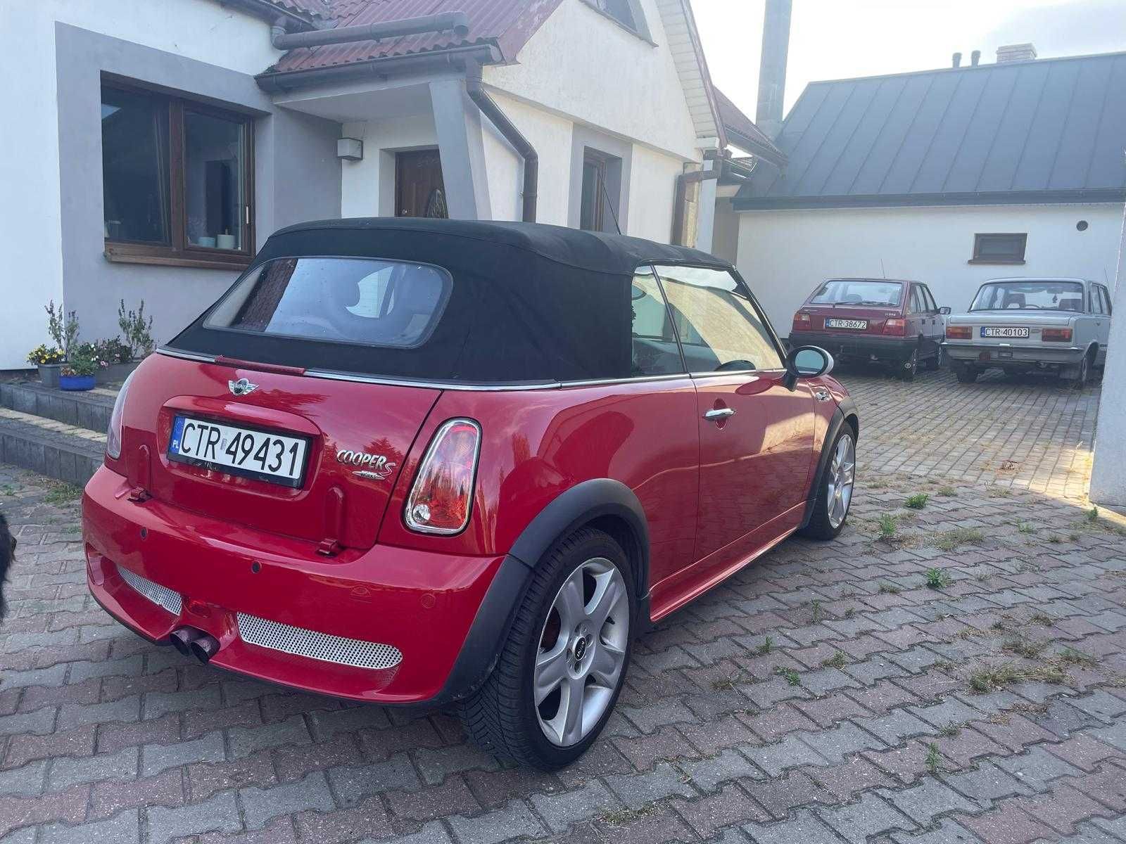 Mini Cooper S R52 Cabrio JCW – 1.6 Kompresor – 175 KM – Red Chili –