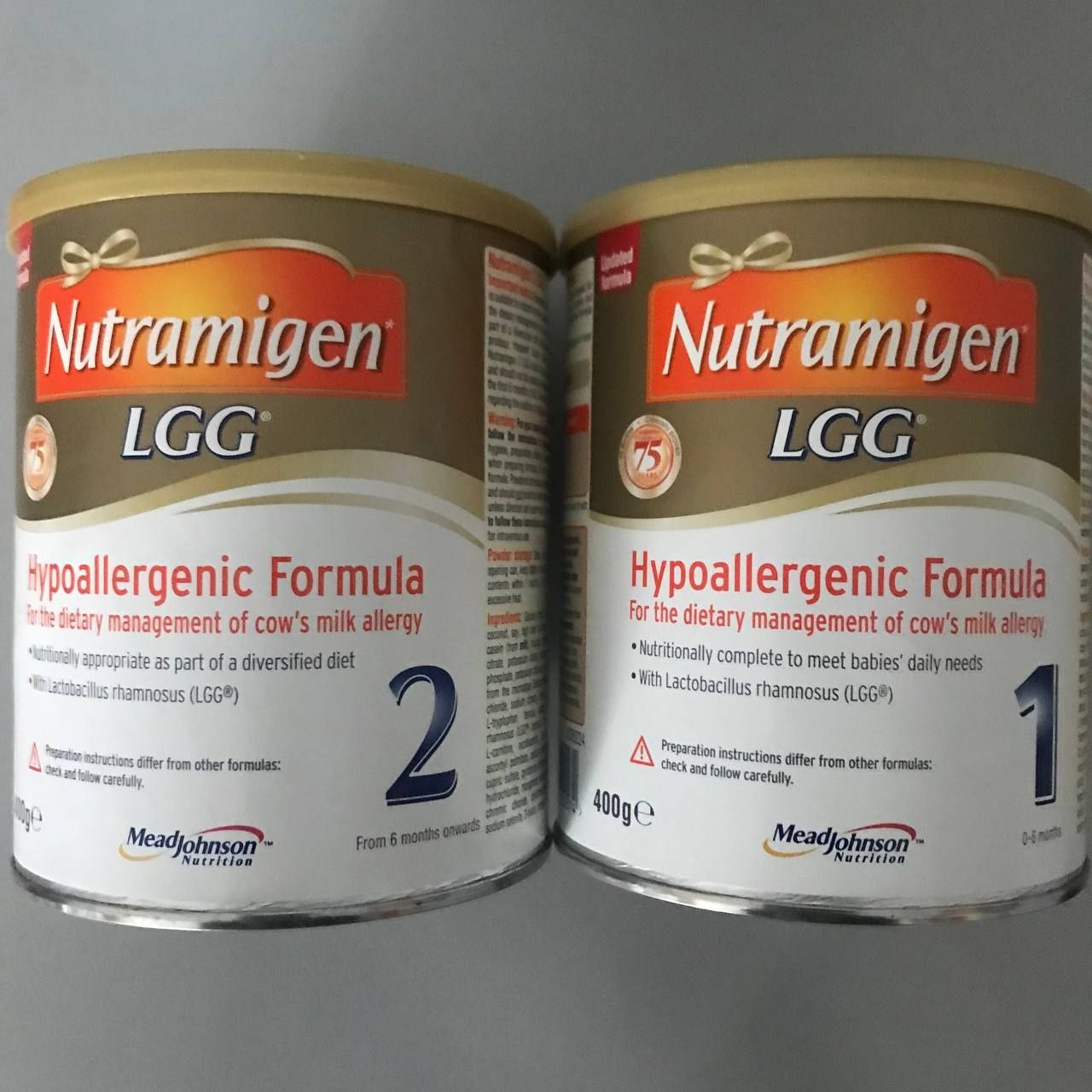 Суміш гіпоаллергенна Nutramigen 1/2 (400 грам)