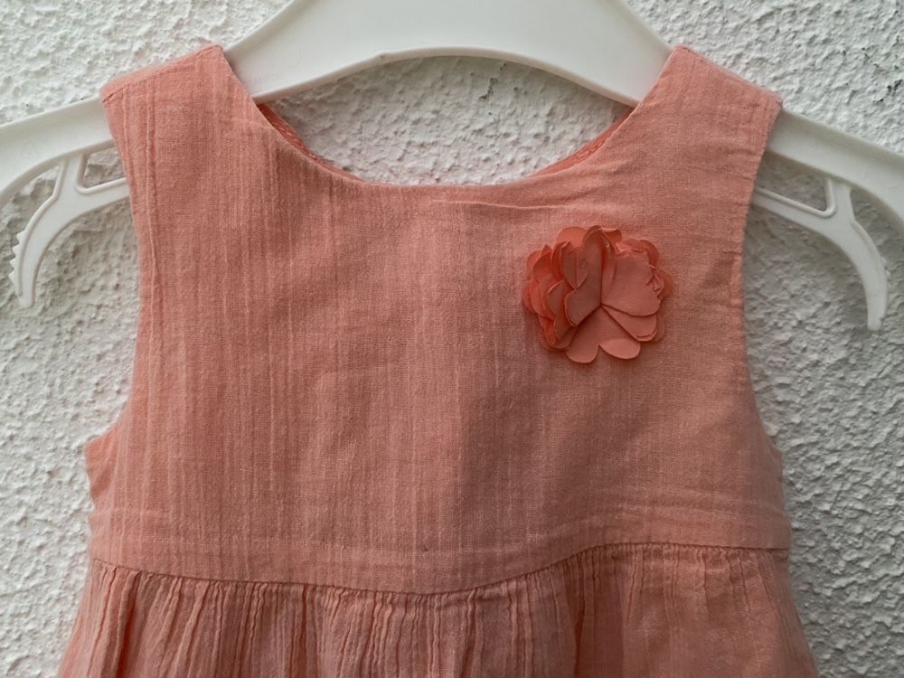 Lote Vestidos bebé menina recém-nascido 0-2 meses