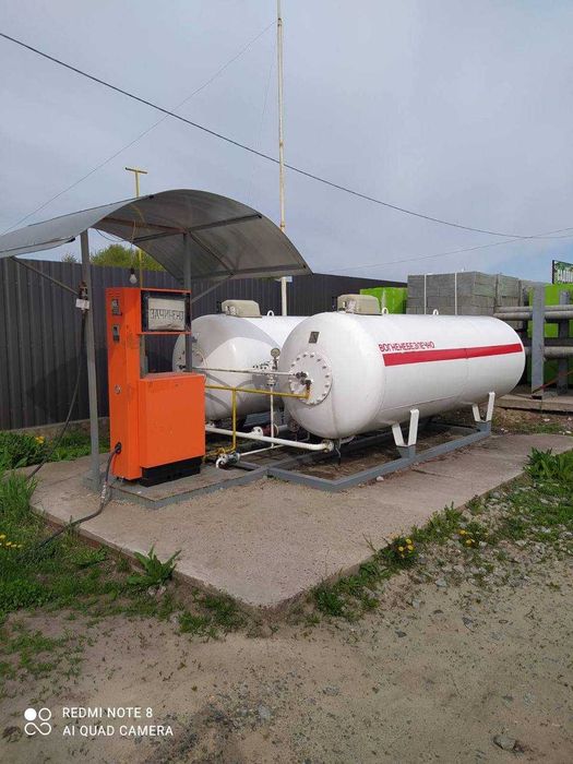 Газова ємність / емкость для газа Резервуар для газу Цистерна 10 куб