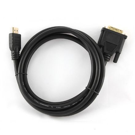cablexpert | męski | 19 pin hdmi typ a | męski | dvi | 1,8 m
