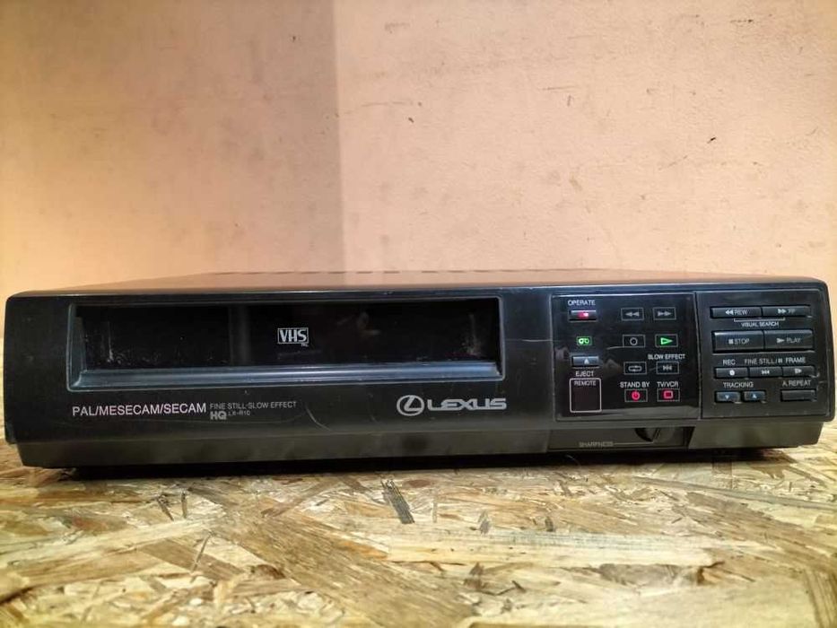 Unikat Vintage! Odtwarzacz VHS LEXUS LX-R10 /Rarytas do kolekcji!
