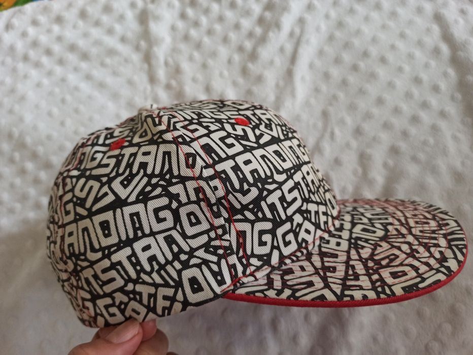 Czapka z daszkiem full cap fishbone 56 8-12 lat nowa