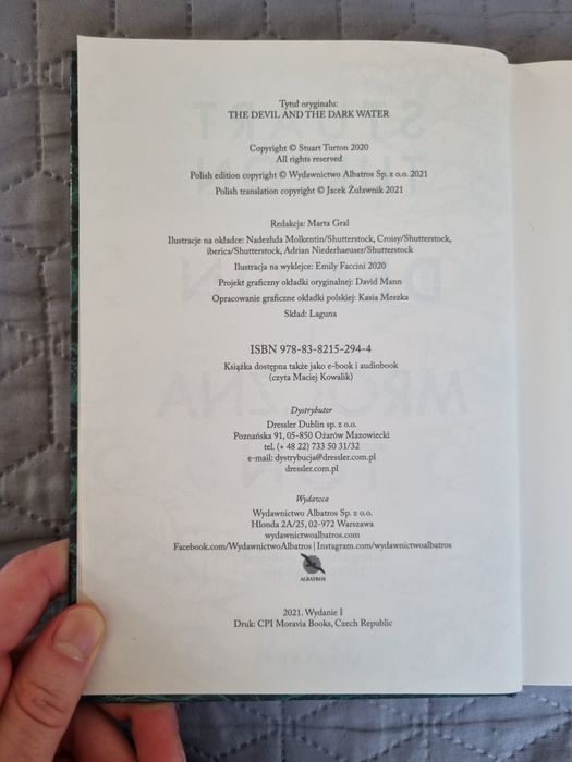 Stuart Turton Demon i mroczna toń