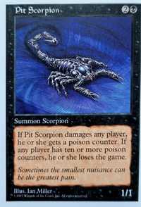 Magic the Gathering  - Pit Scorpion - 5th Edition