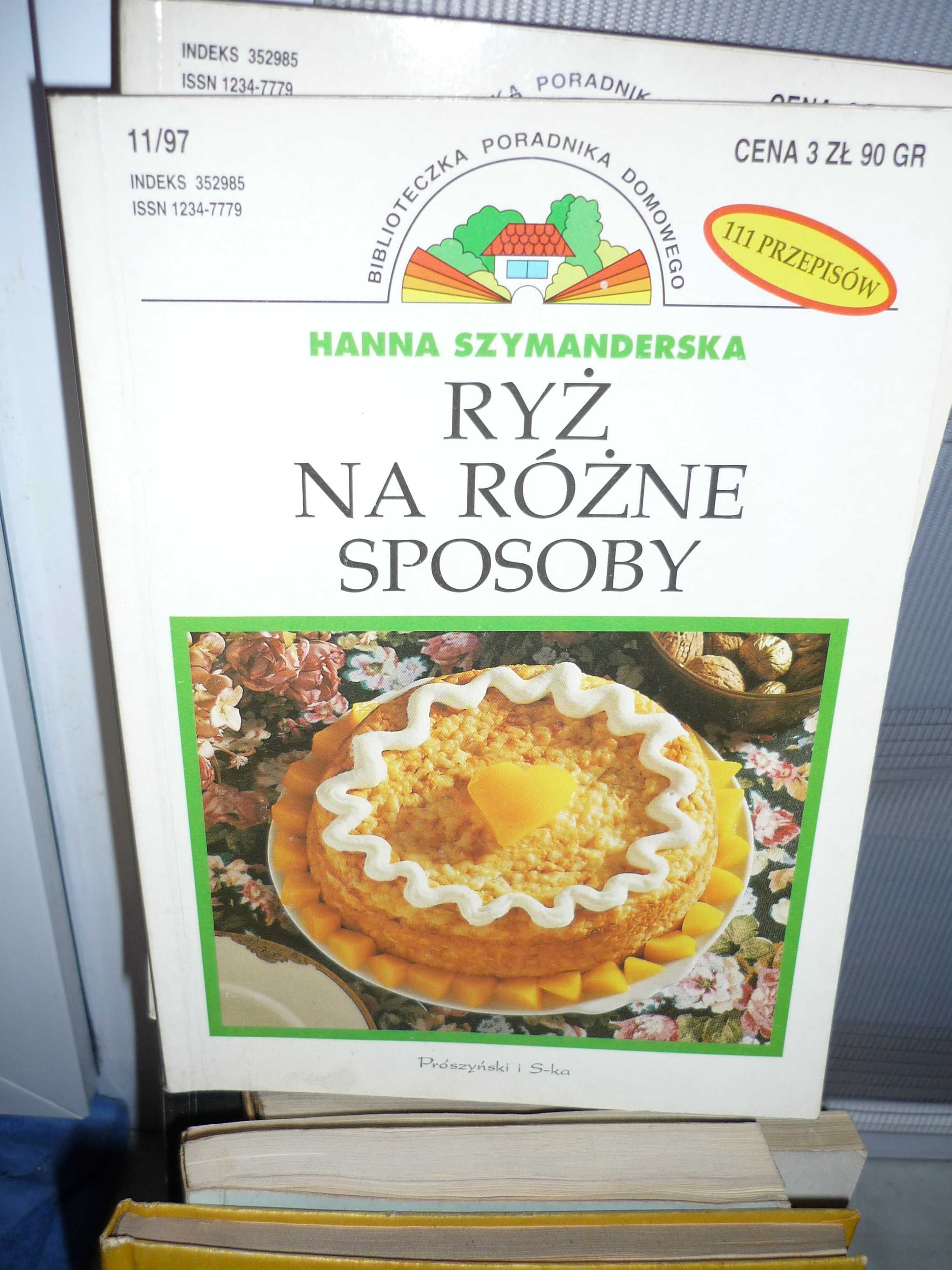 Ryż na różne sposoby , Hanna Szymanderska.