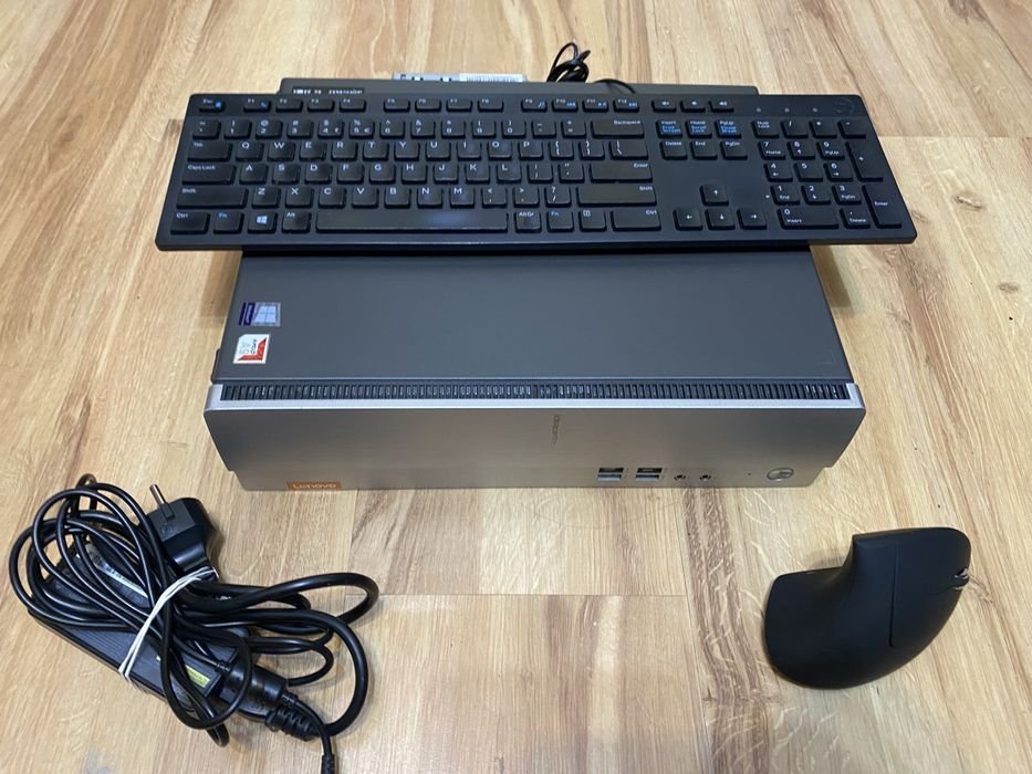Komputer Lenovo IdeaCenter model 90G9+ klawiatura Dell + stan idealny