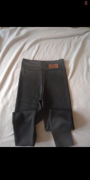 Ocieplane legginsy M wysoki stan NOWE