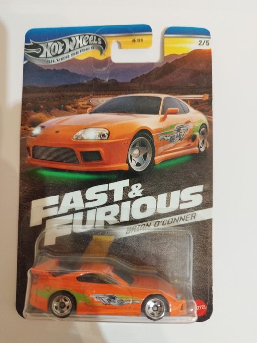 Hotwheels Toyota Supra fast and furious