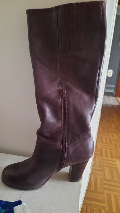 Сапоги женские из натуральной кожи