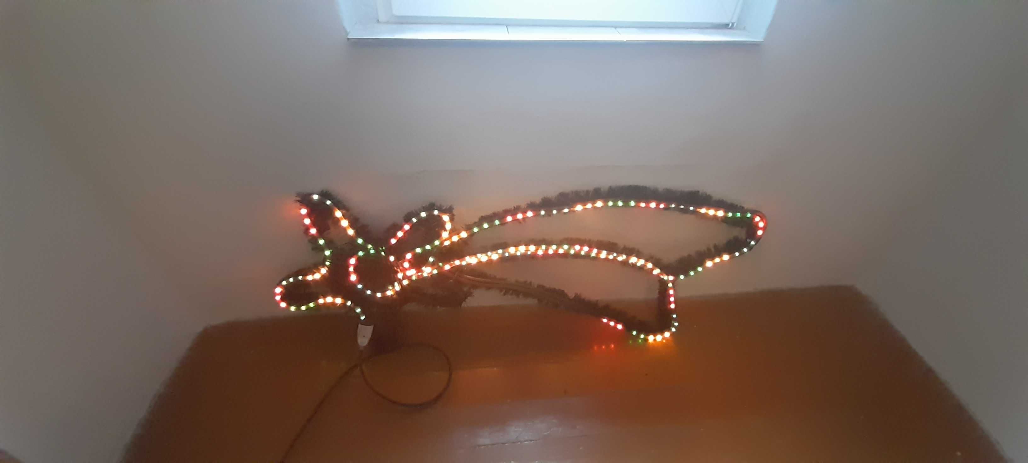 Gwiazda kometa ozdoba świąteczna na Bożonarodzeniowa  lampki