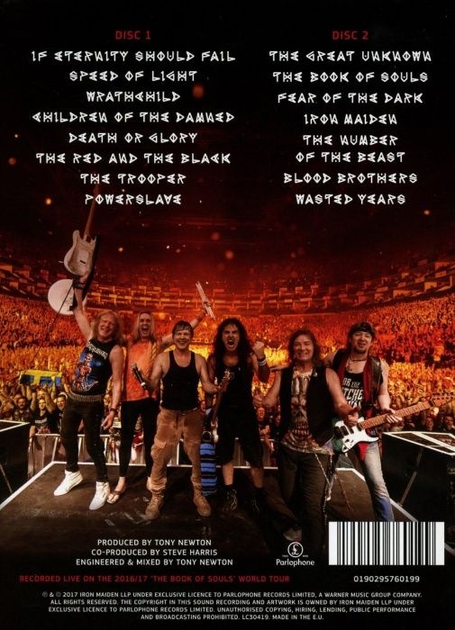 CD Iron Maiden The Book Of Souls-LIVE CHAPTER