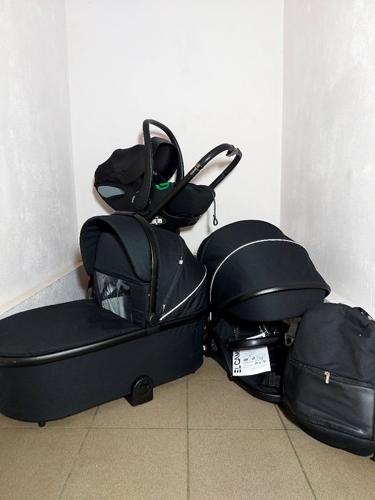 Коляска EL.CAMINO PRESTIGE +автокрісло автолюлька El.camino I-FIX