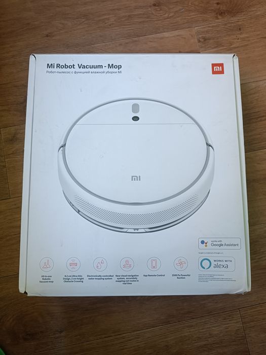 Робот пилосос Xiaomi с вологим прибиранням