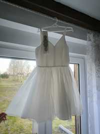 Biała sukienka rozmiar 38