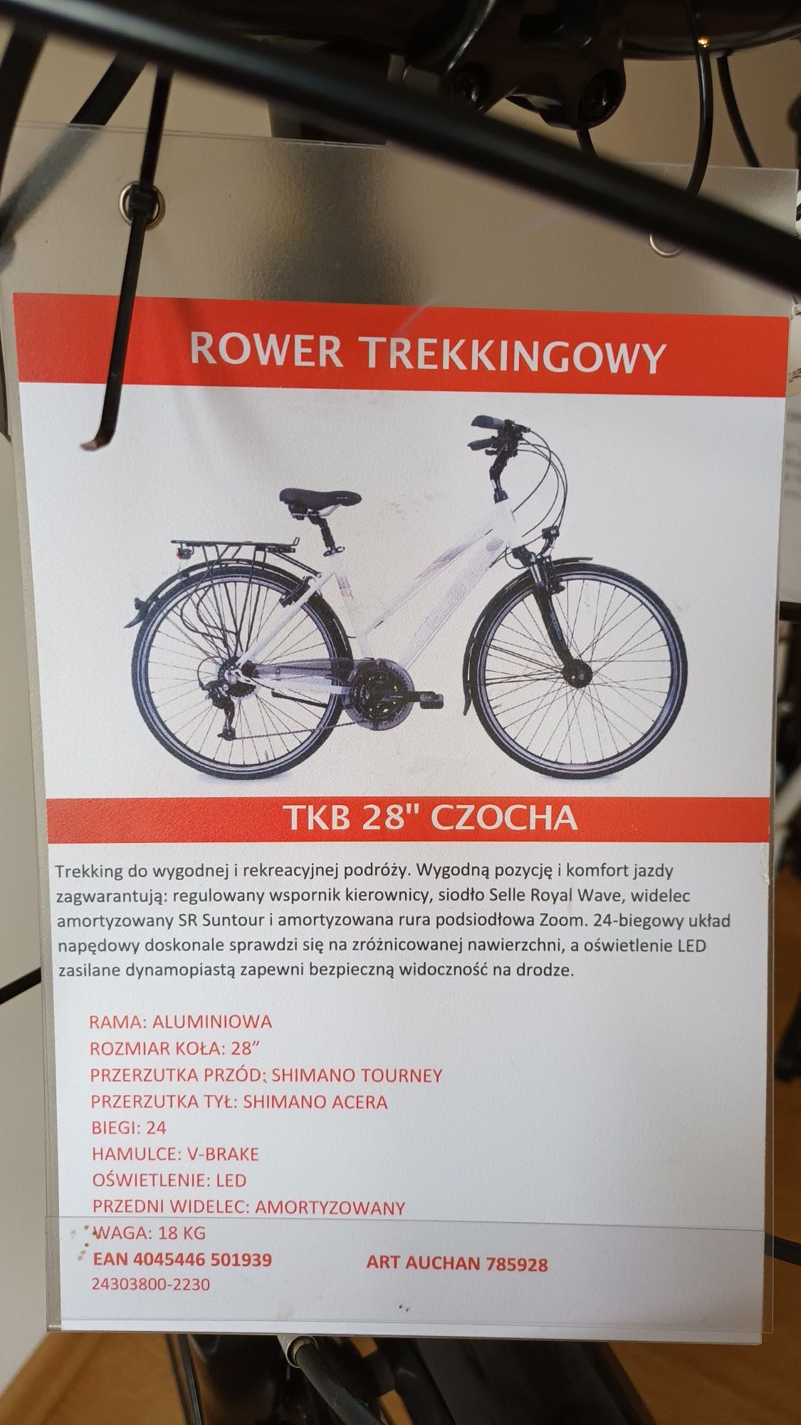 Rower damski trekkingowy Husar 28 cali