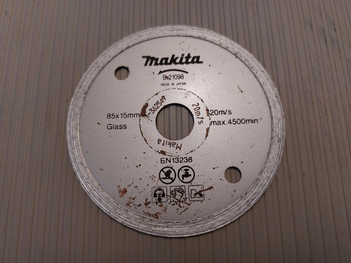 Tarcza 85x15 diamentowa Makita z wieńcem ciągłym. B-21098,, Ja