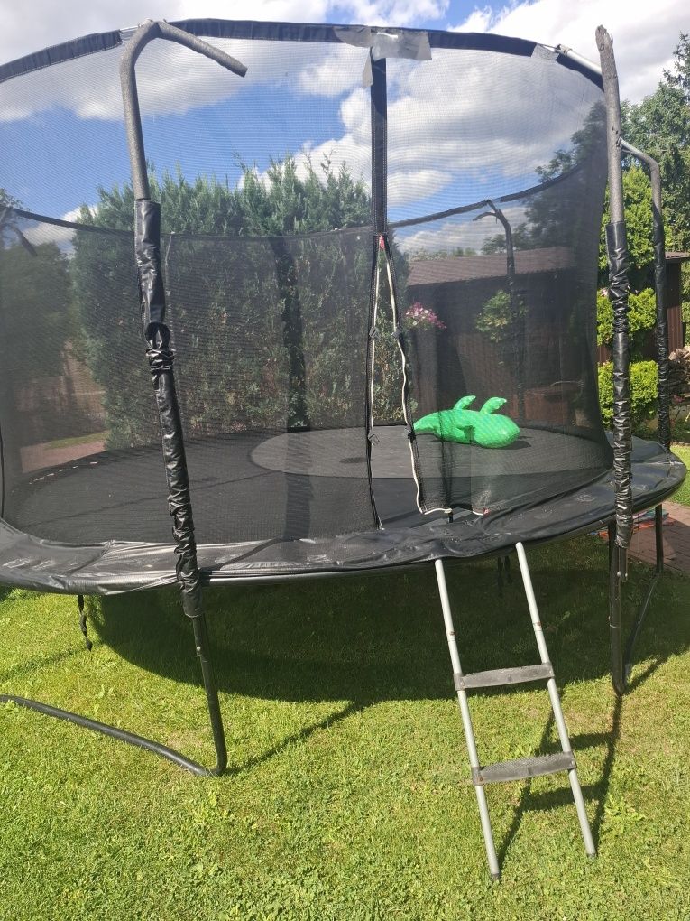 Trampolina 4,30 m siatka wewnetrzna do 150 kg