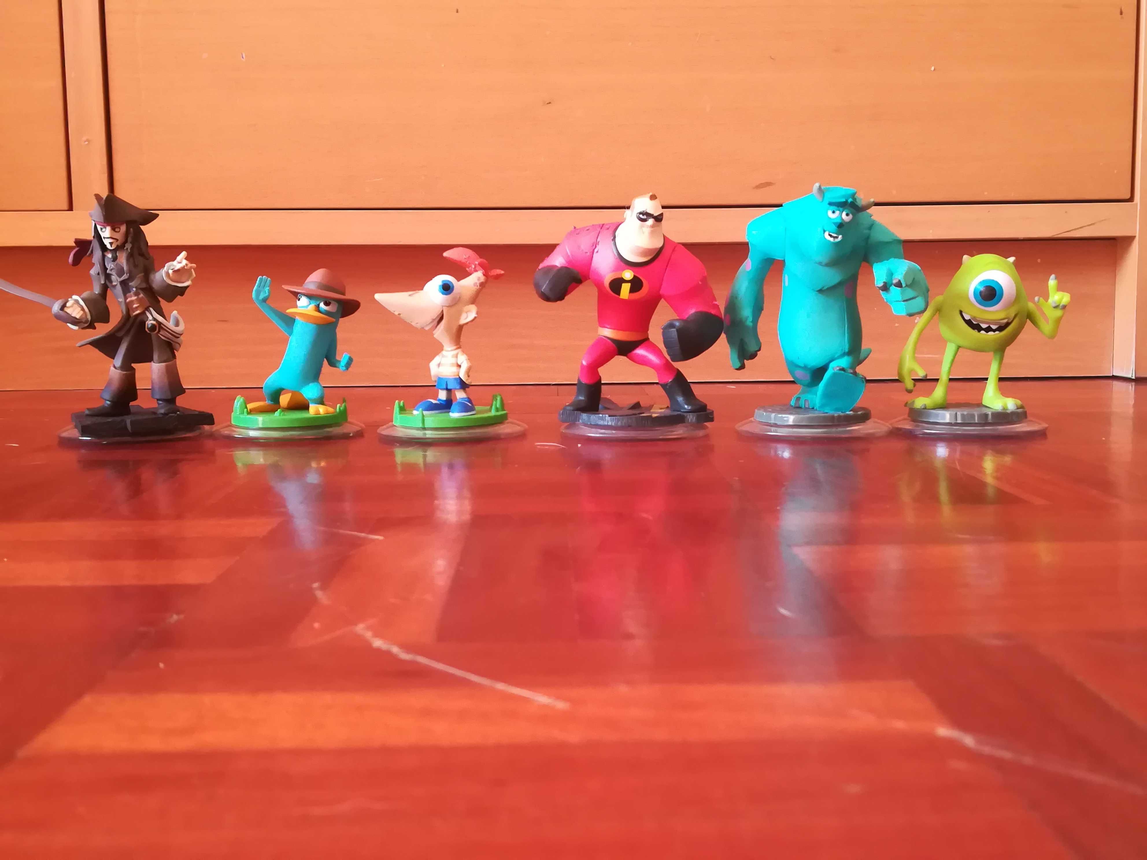 figuras skylander e disney infinity - wii-U