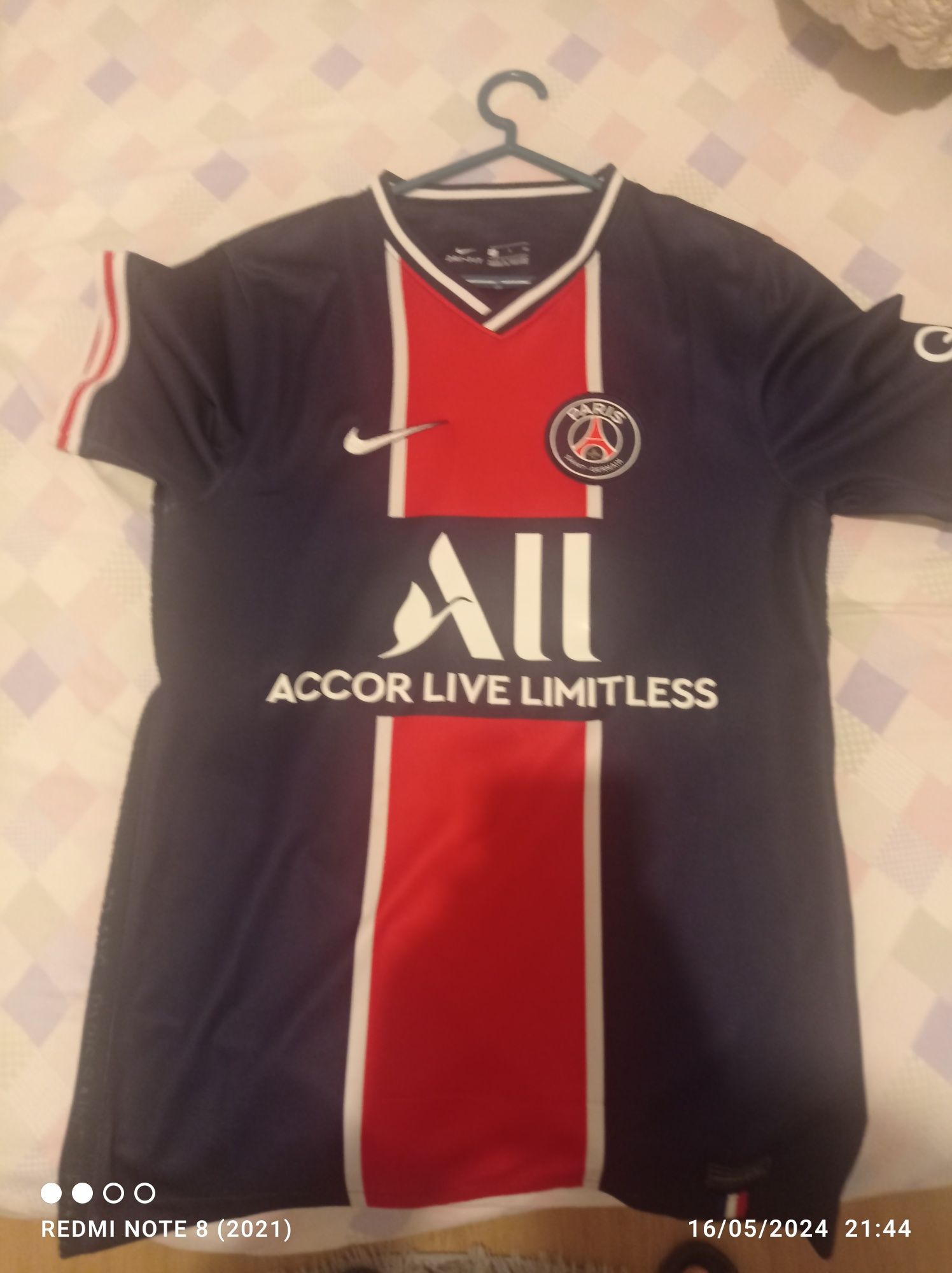 Camisola psg 20/21 Neymar Jr nunca usada original tamanho s