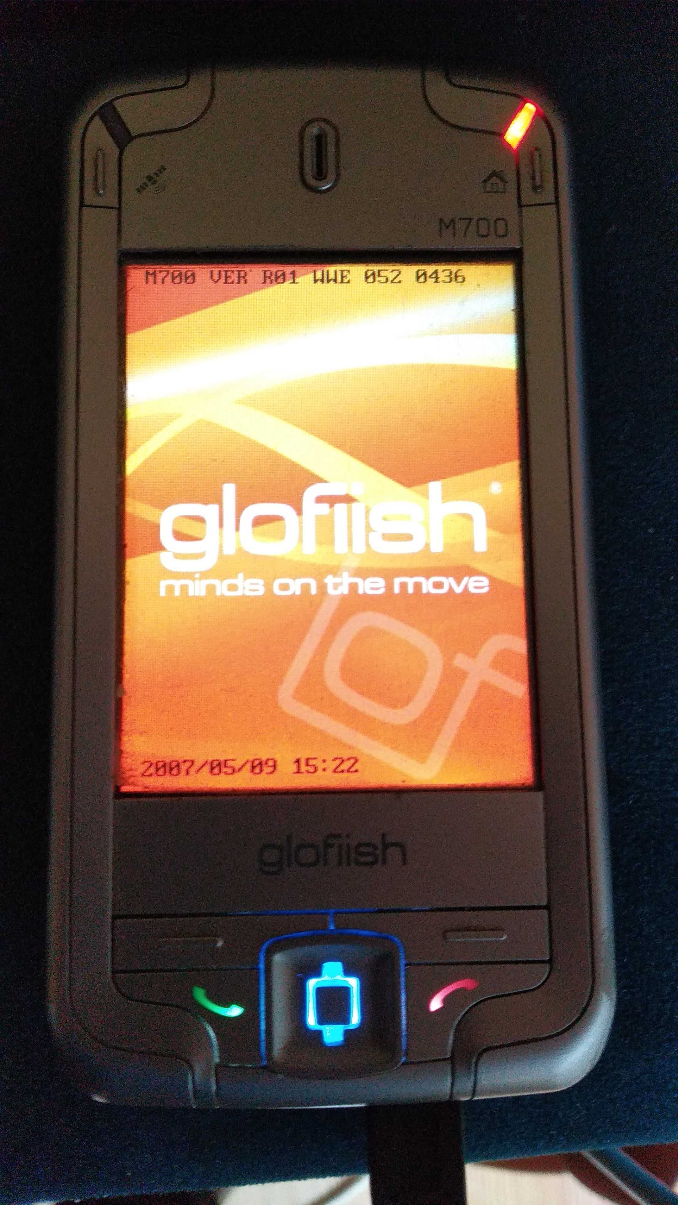 Smartfon -Glofiish M700 Pocket PC- palmtop windows mobile 6.0®