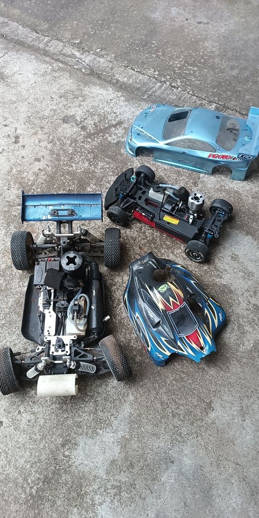 RC Buggy 1/8 e RC pista 1/10