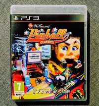 Williams Pinball Classics flipper gra PlayStation 3 PS3 UNIKAT !