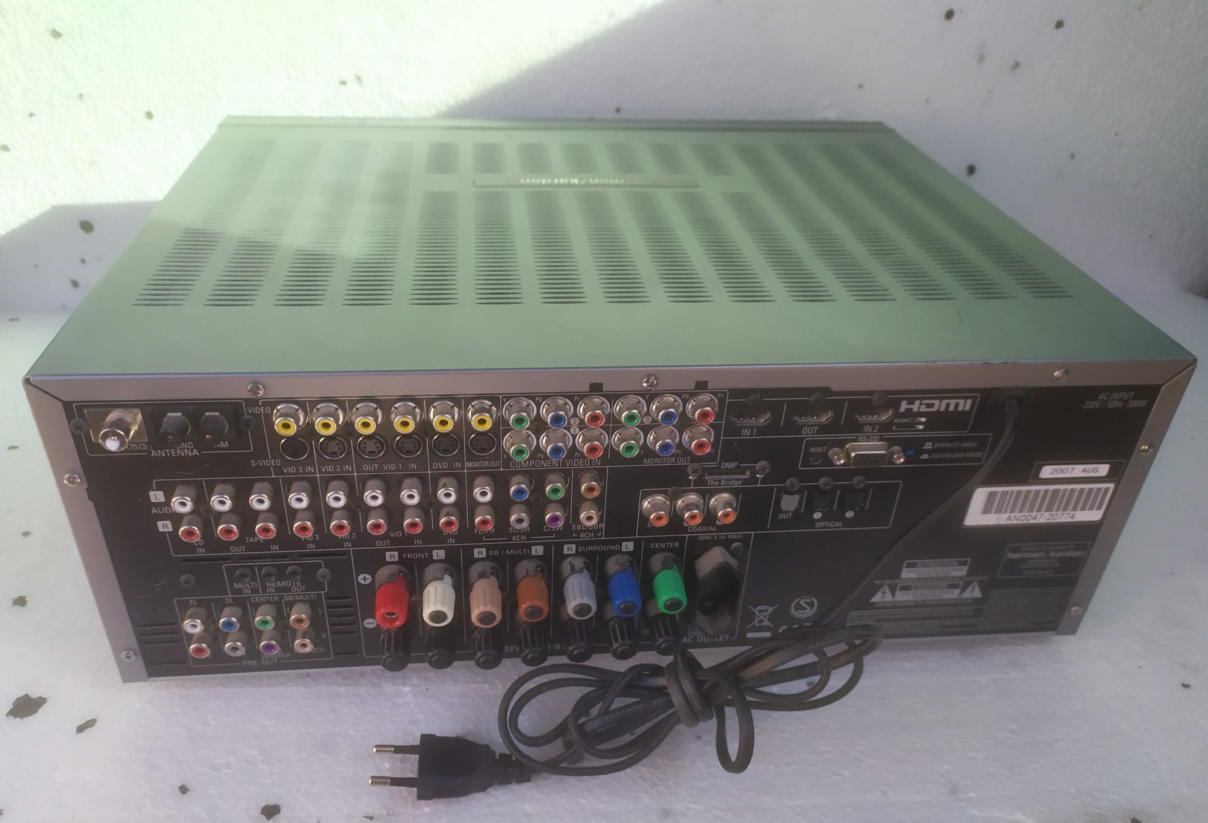 HARMAN KARDON AVR-245 amplituner , pilot , instrukcja