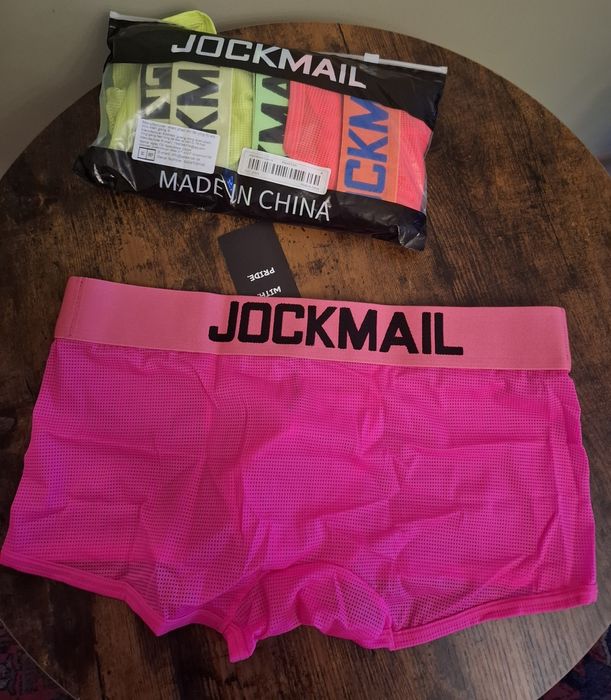 Slipy meskie, bokserki Jockmail roz. M