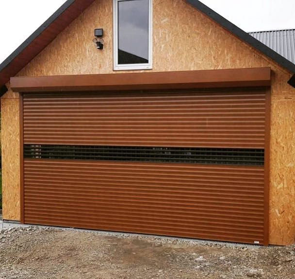 Brama rolowana garażowa BRAMY NA WYMIAR Bramy Garażowe Drzwi do Garażu