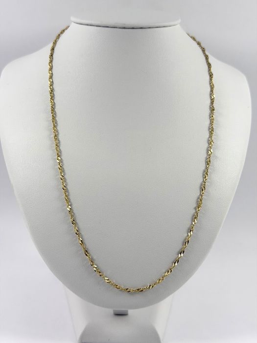 Złoty łańcuszek 50 cm