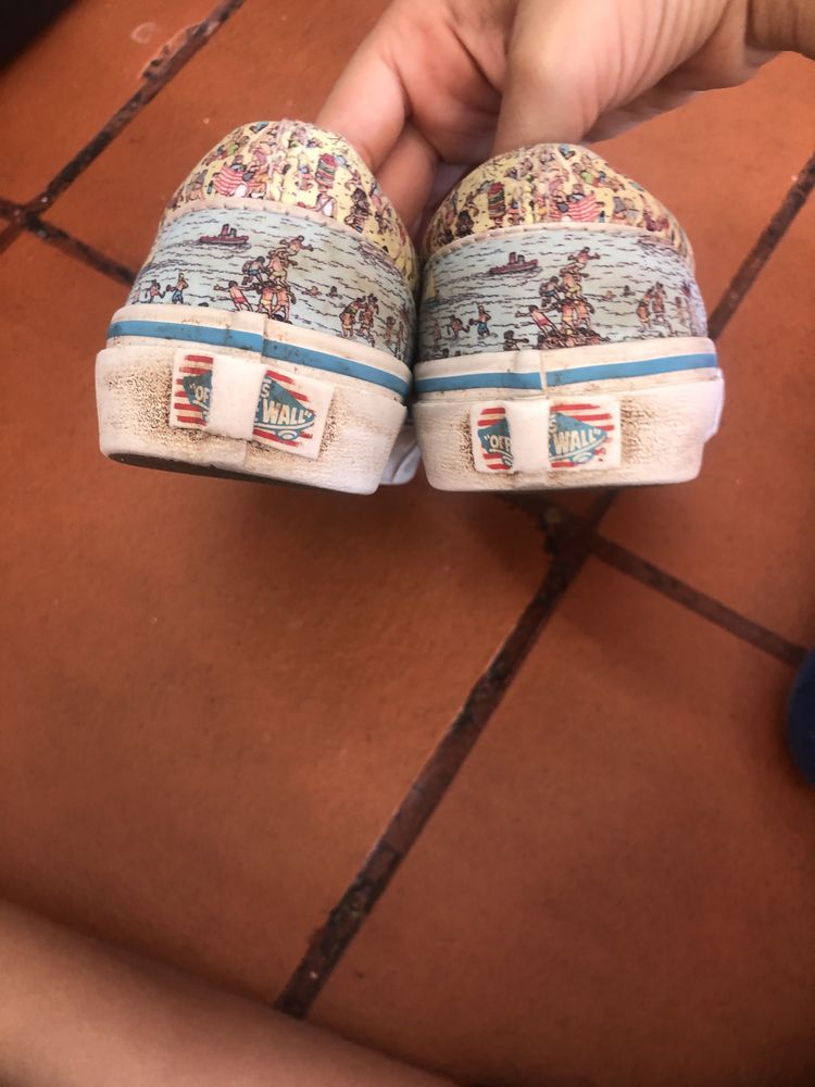 Ténis VANS Criança - Edição limitada “Onde está o Wally?”