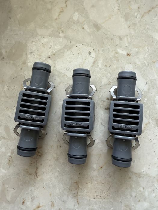 Gardena Micro Drip Connector 13 mm (1/2") Plastik Szary