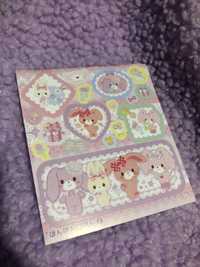 Sanrio naklejki stickers bonbonribbon hello kitty japan kawaii plush